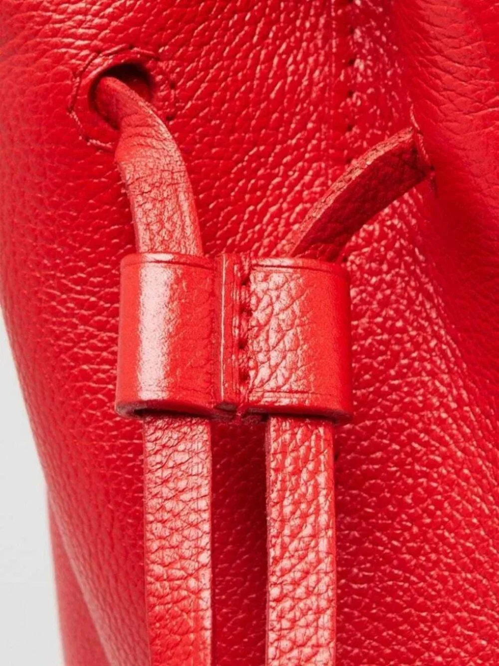 Louis Vuitton Coquelicot Leather Lockme PM Bag